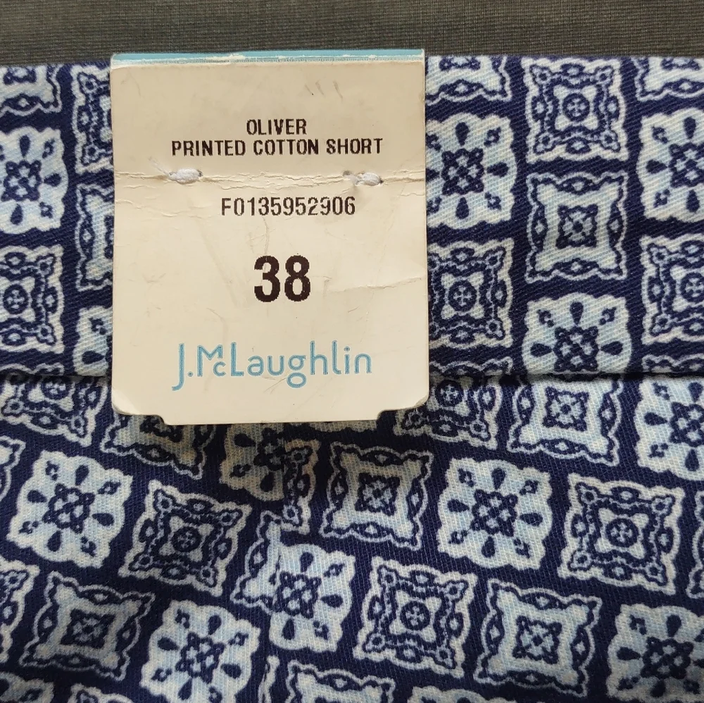 J. McLaughlin Oliver Printed Cotton Men's Short